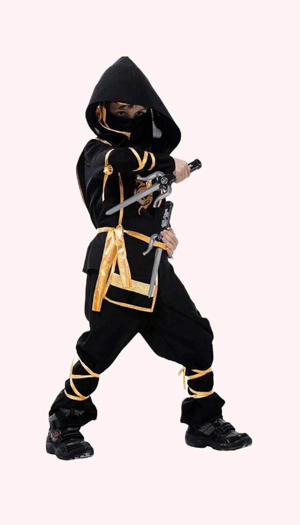 Ninja Dorado Niño — foto 1